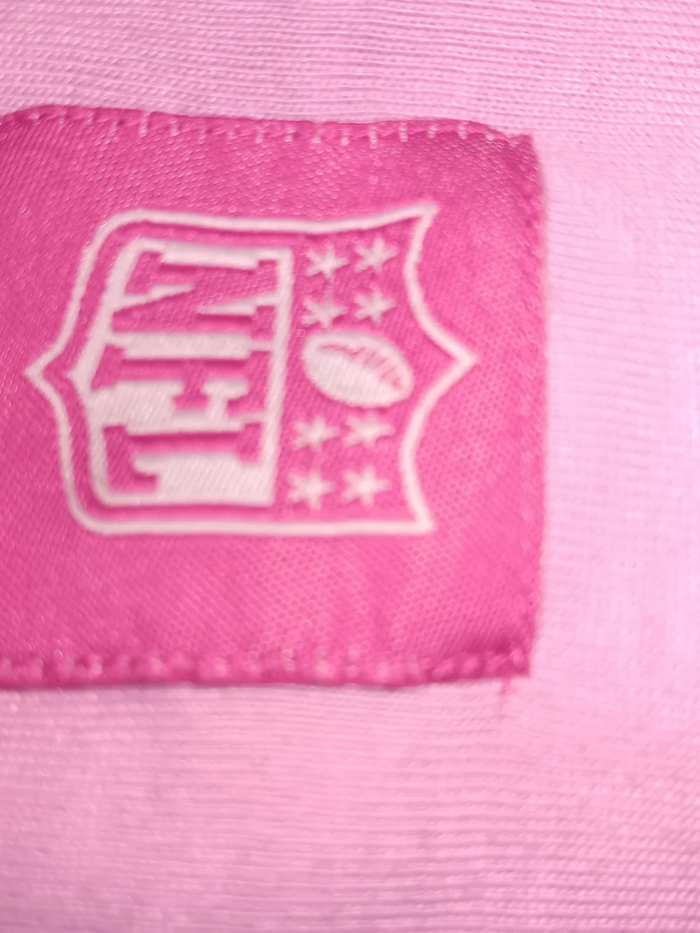 NFL Pink New York Giants Pet Tee with Team Logo